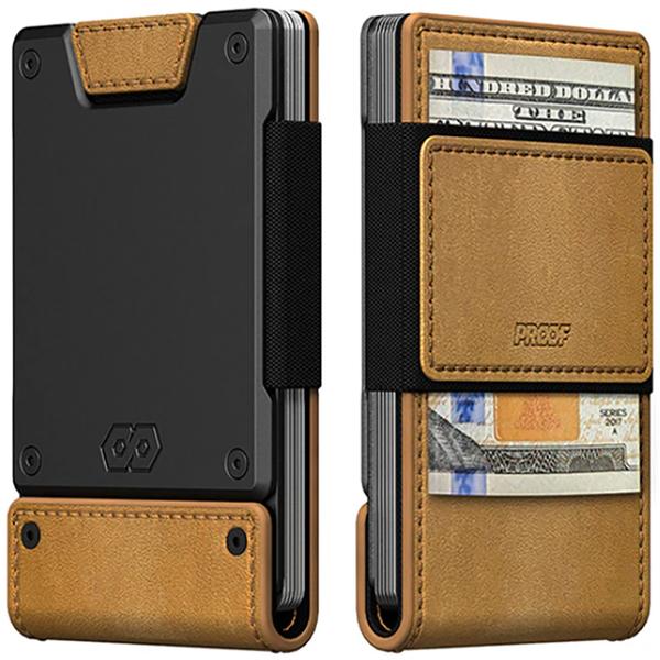 THE EXECUTIVE WALLET TOBACCO/DARKGUNMETAL
