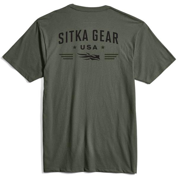 MEN'S WINGMAN S/S SHIRT CG/CYPRESSGREEN