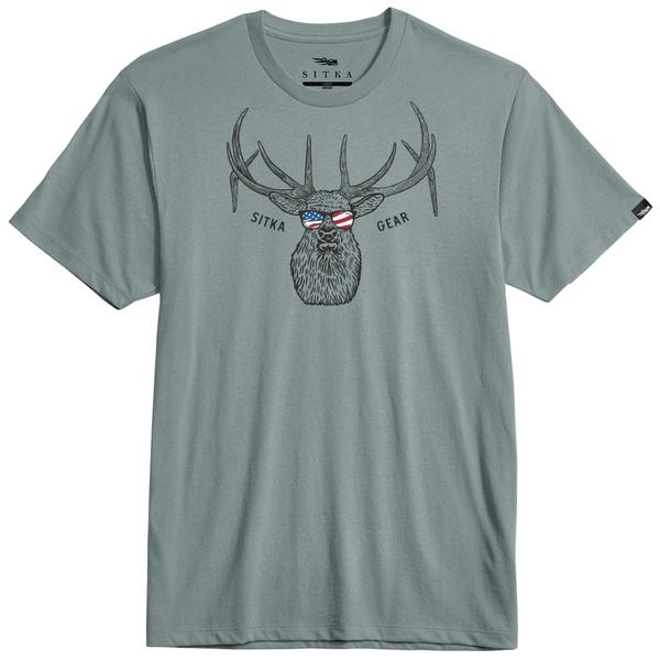 MEN'S AMERICAN ELK S/S SHIRT SF/SURFBLUE