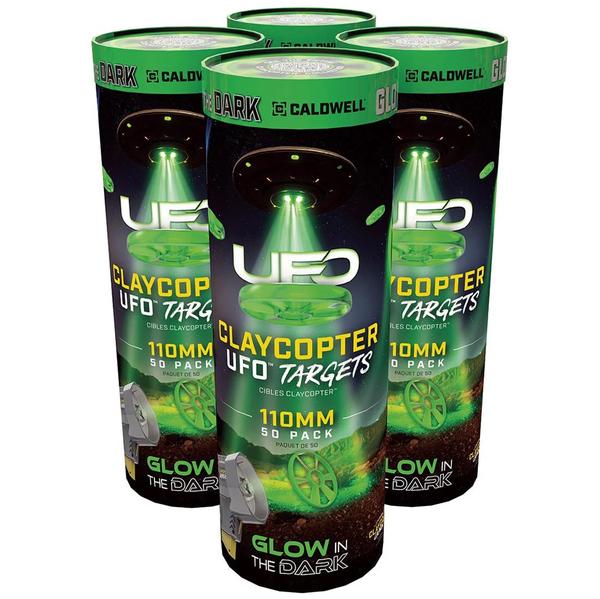 CLAYCOPTER 110MM GLOW TARGET 50PK