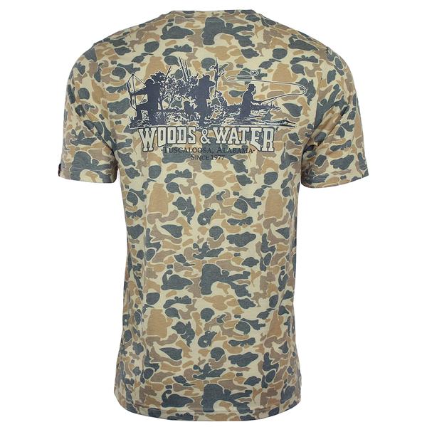 PG WASHED OUT WW TRIO 2 S/S TEE OLDSCHOOL/CHAR/TAN