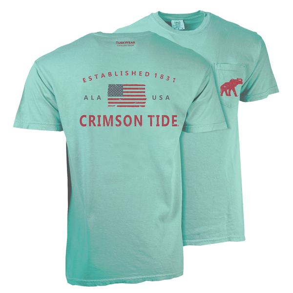 AMERICANA BADGE 2 CC S/S TEE ISLANDREEF