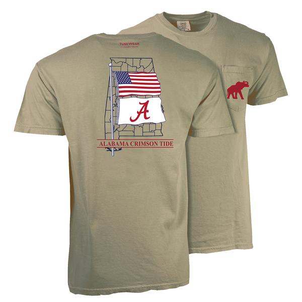 ALLEGIANCE TEE CC S/S TEE SANDSTONE