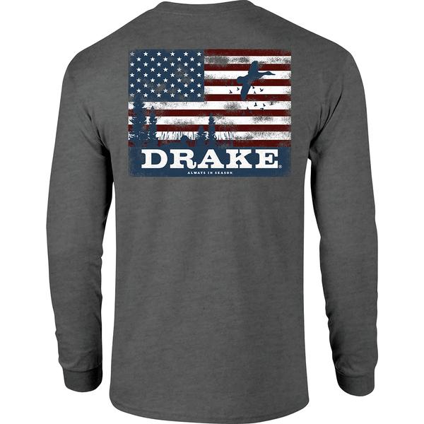 Americana Scenic Long Sleeve T-Shirt GPH/GRAPHITEHEATHER