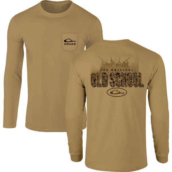 OLD SCHOOL ORIGINAL L/S TEE HYM/HONEYMUSTARD