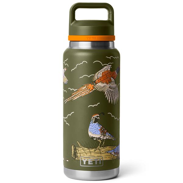 RAMBLER 36OZ BOTTLE C CHUG UPLAND BIRD OLIVE