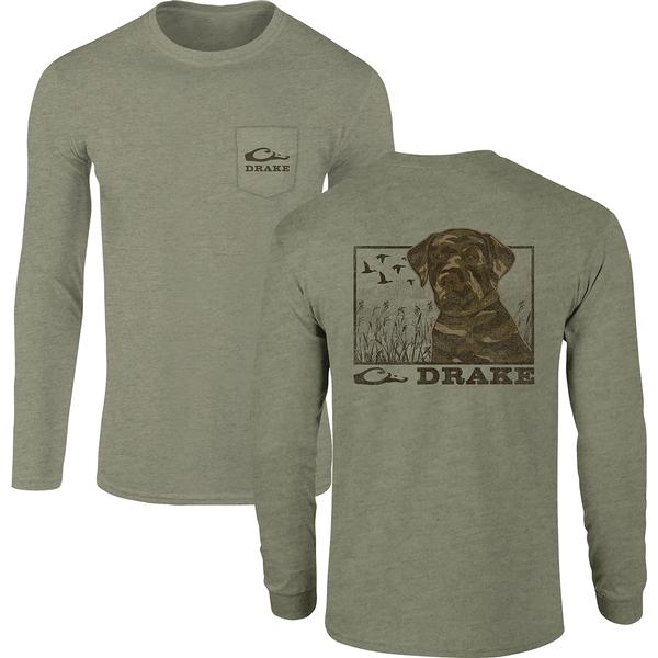 CHOCOLATE LAB T L/S