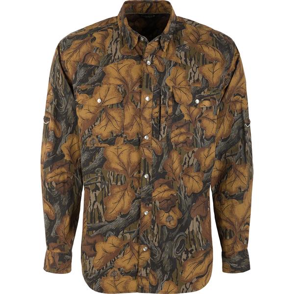 CINCO RANCH ACID WASH SHIRT 061/FALLFOLIAGE