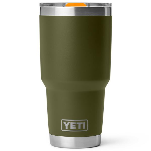 RAMBLER 30OZ TUMBLER MS OLIVE/KING CRAB ORANGE