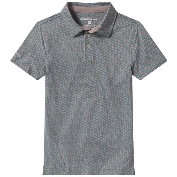 YOUTH PARTY FOWL PRINTED POLO 1511/PARTYFOWL
