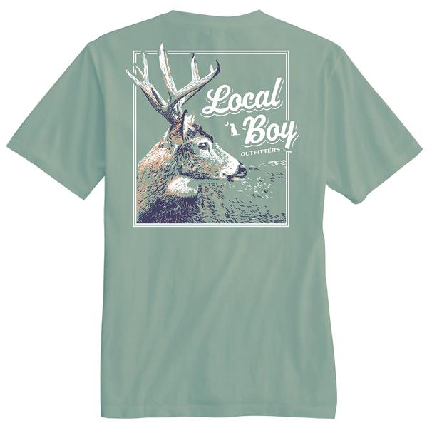YOUTH STAG PROFILE S/S TEE BAY