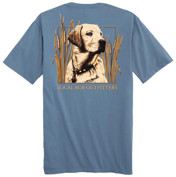 YOUTH MARSH LAB S/S TEE SLATE