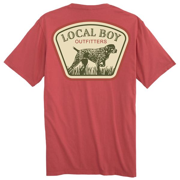 YOUTH GSP BADGE S/S TEE BRICK