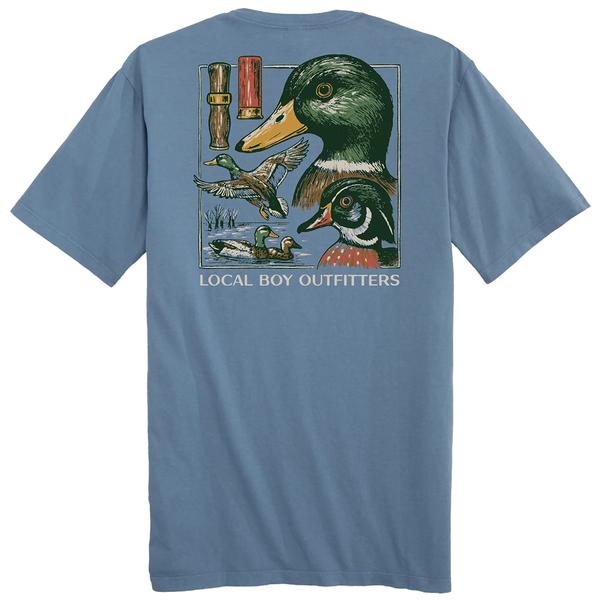 YOUTH DUCK SPECIES S/S TEE SLATE
