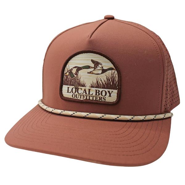YOUTH MALLARD MARSH PATCH PERF ROPE HAT