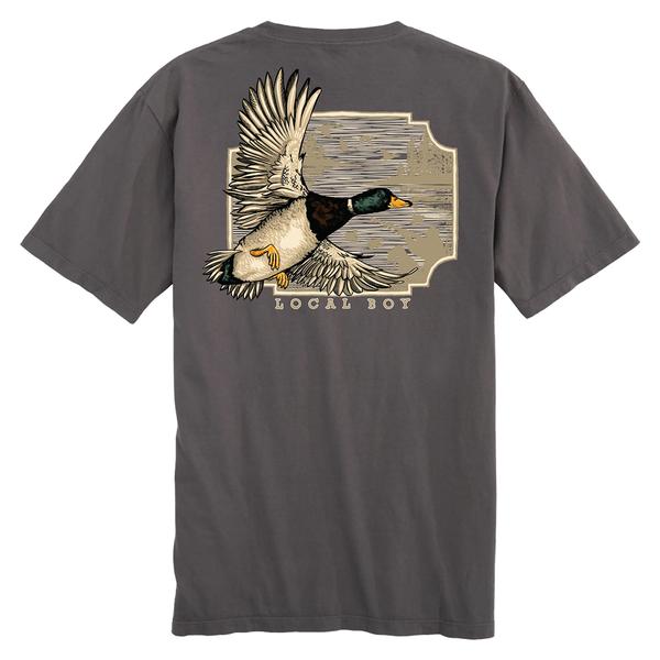 TODDLER GREENHEAD FLIGHT S/S TEE GRY/GREY