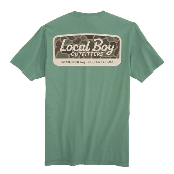 TODDLER BRUSH CAMO MARK S/S TEE LTG/LIGHTGREEN