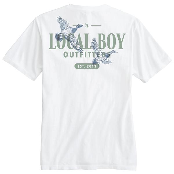 LUCKY DUCKS S/S TEE WHITE