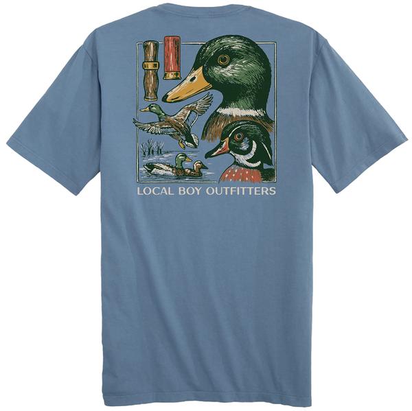 DUCK SPECIES S/S TEE SLATE