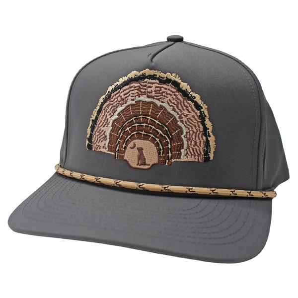 TURKEY MOUNT HC ROPE HAT ASH