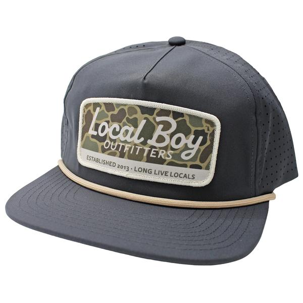 BRUSH CAMO MARK PERF LP ROPE HAT