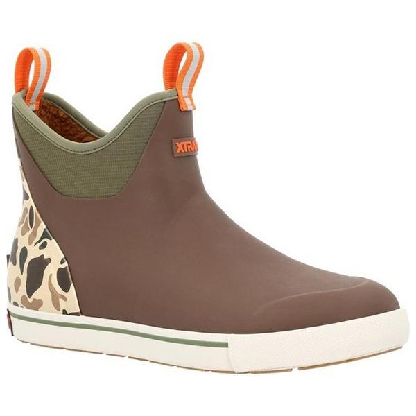 MENS 6`` ANKLE DECK BOOT OUTDOORS 90/BISON/DUCKCAMO