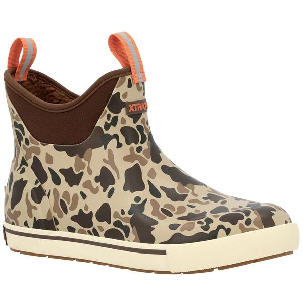 MENS 6`` ANKLE DECK BOOT OUTDOORS DC/DUCKCAMO