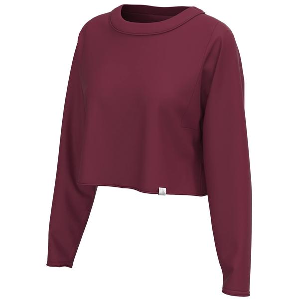 WOMEN'S BOXY CROP L/S TEE