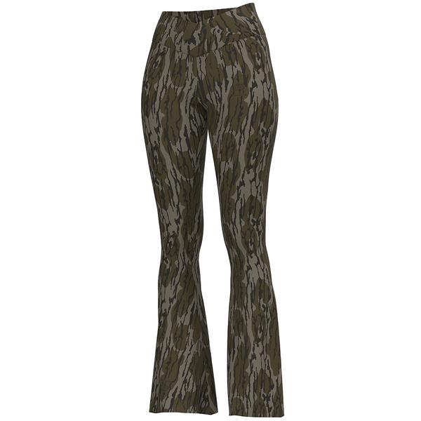 WOMEN`S LG FLARE LEGGINGS OBLD/ORGBOTTOMLAND