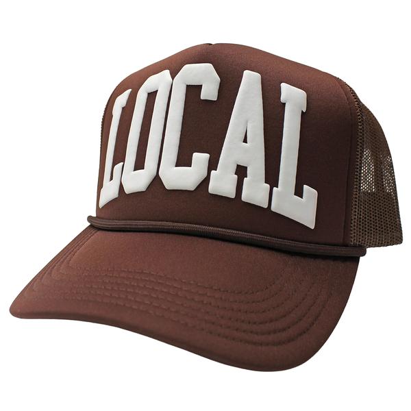 WOMEN`S LG LOCAL FOAM TRUCKER HAT DESO/DARKESPRESSO