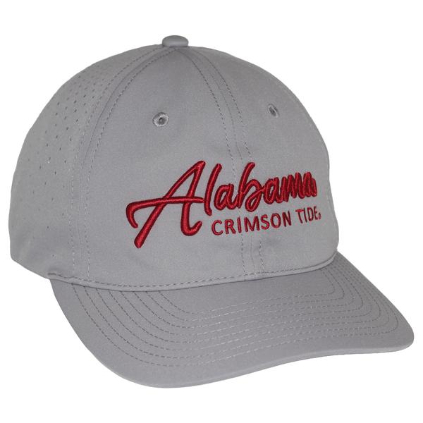 ALABAMA TIDE LASER HAT 3D EMB 226 LTGREY
