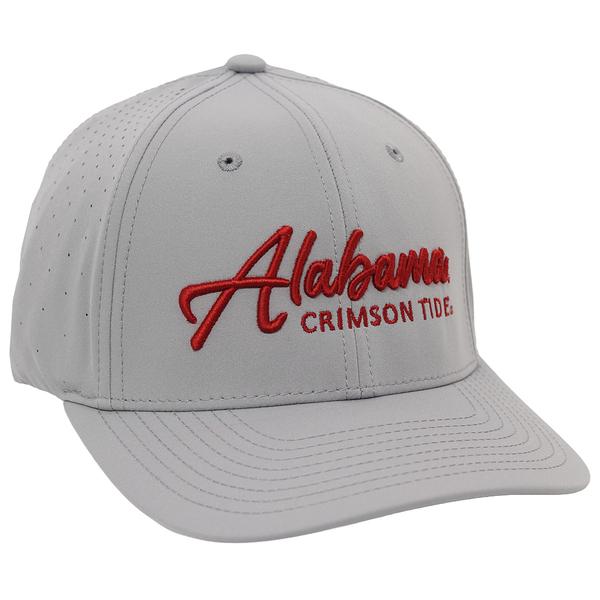 ALABAMA TIDE LASER HAT 3D EMB 228 LTGREY