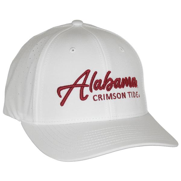 ALABAMA TIDE LASER HAT 3D EMB 228 WHITE
