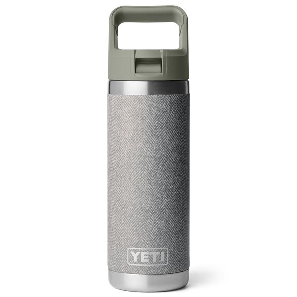 RAMBLER 18OZ BOTTLE FLIP CHUG RIVER GREEN