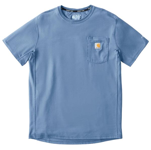 MEN'S FORCE RELAXED FIT MW S/S POCKET TEE HW8/WORKWEARBLUE