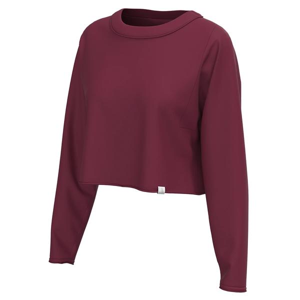 YOUTH LG BOXY CROP L/S BERRY