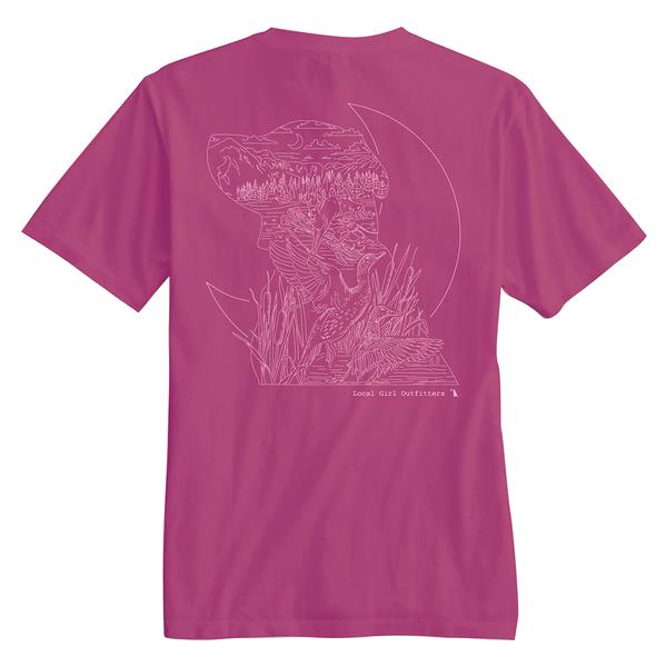 YOUTH LG LANDSCAPE LINES S/S TEE