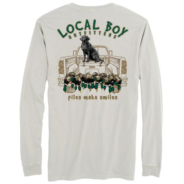 MEN'S PILES MAKE SMILES L/S TEE