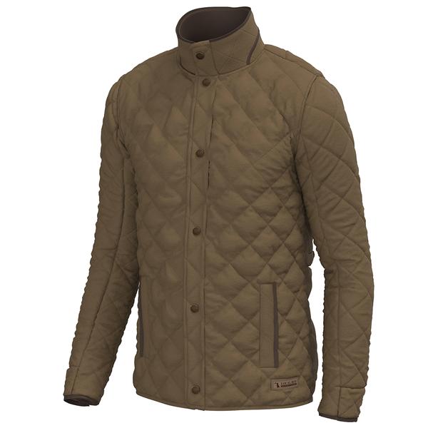MEN'S DIAMOND QUILTED JACKET MCA/MOCHA