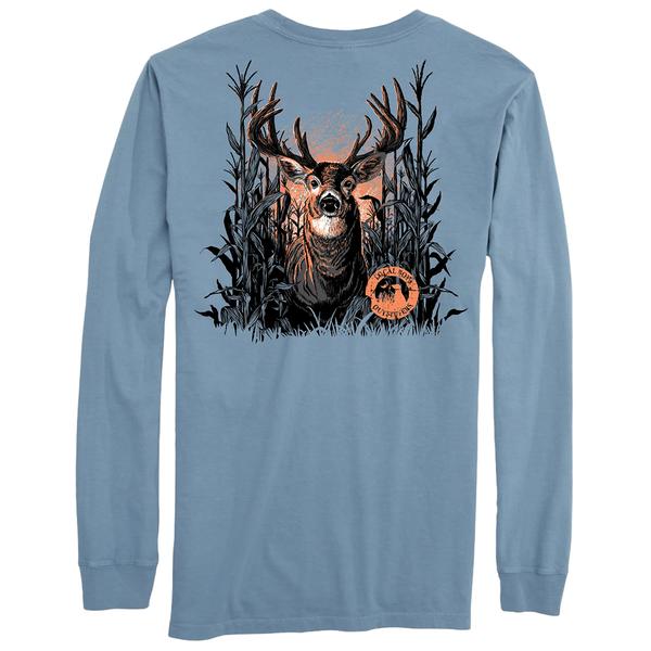 MEN'S BUCK MAZE L/S TEE
