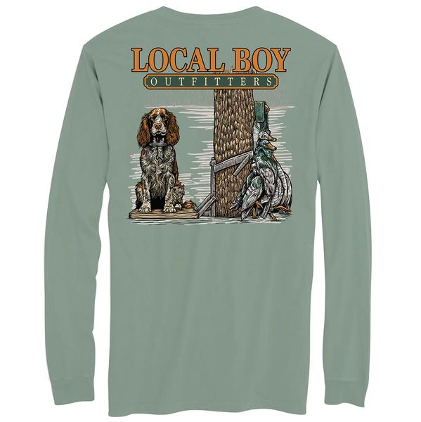 MEN'S SPANIEL STAND L/S TEE