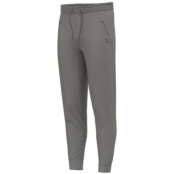 MEN'S VELVET FLEECE JOGGERS GRG/GREIGE
