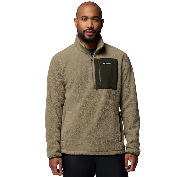 MEN'S JASPER RIDGE PEBBLED HALF-ZIP