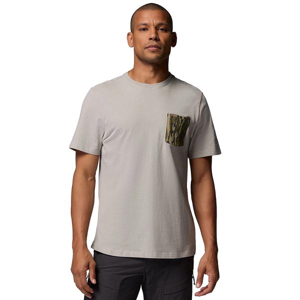 MEN'S SHARPTAIL CAMO POCKET TEE 027/FLINTGREY