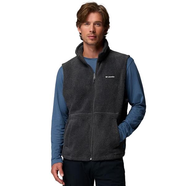 MEN'S TIMBER CREST MTR FLEECE VEST 030/CHARCOAL