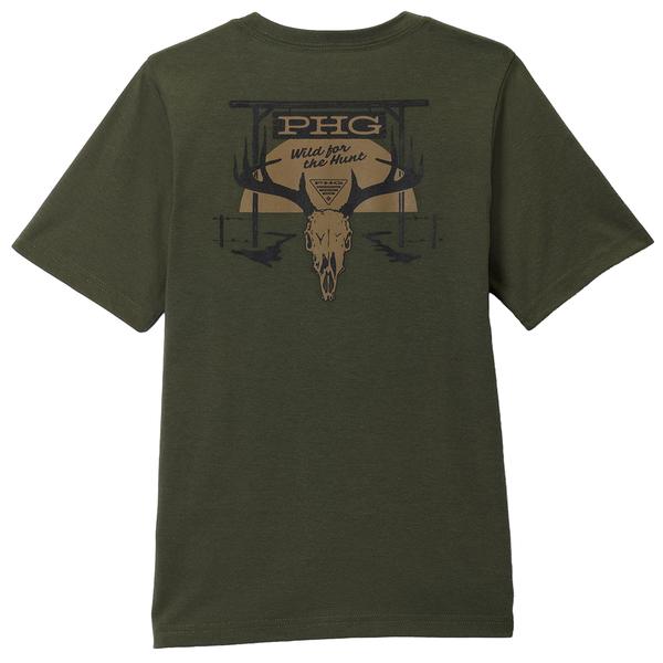 YOUTH PHG BUCKSCAPE S/S 366/GREEN/RANCH