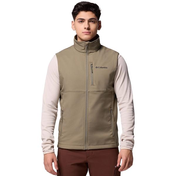MEN`S ASCENDER II SOFTSHELL VEST 398/STONEGREEN