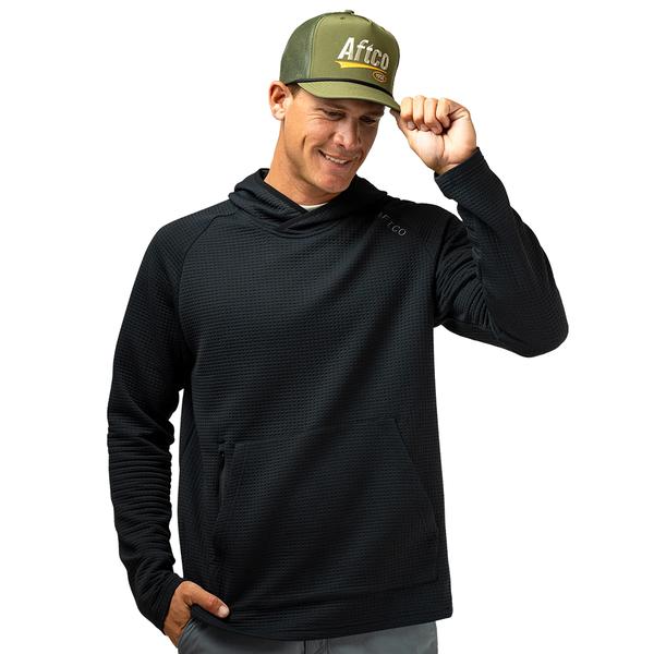 THERMALGRID PULLOVER BLACK
