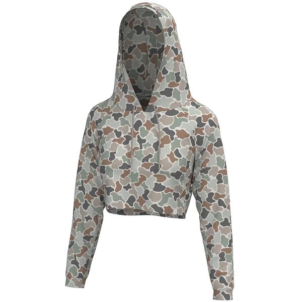LG VELVET FLEECE CROPPED HOODIE FCFLORA