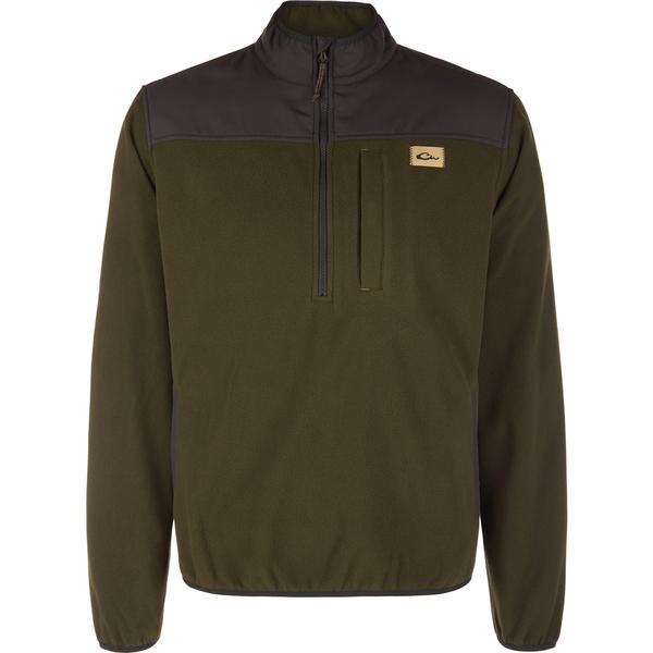 CAMP FLEECE 1/4 ZIP OVER UNDER FNO/FORESTNIGHTOLV